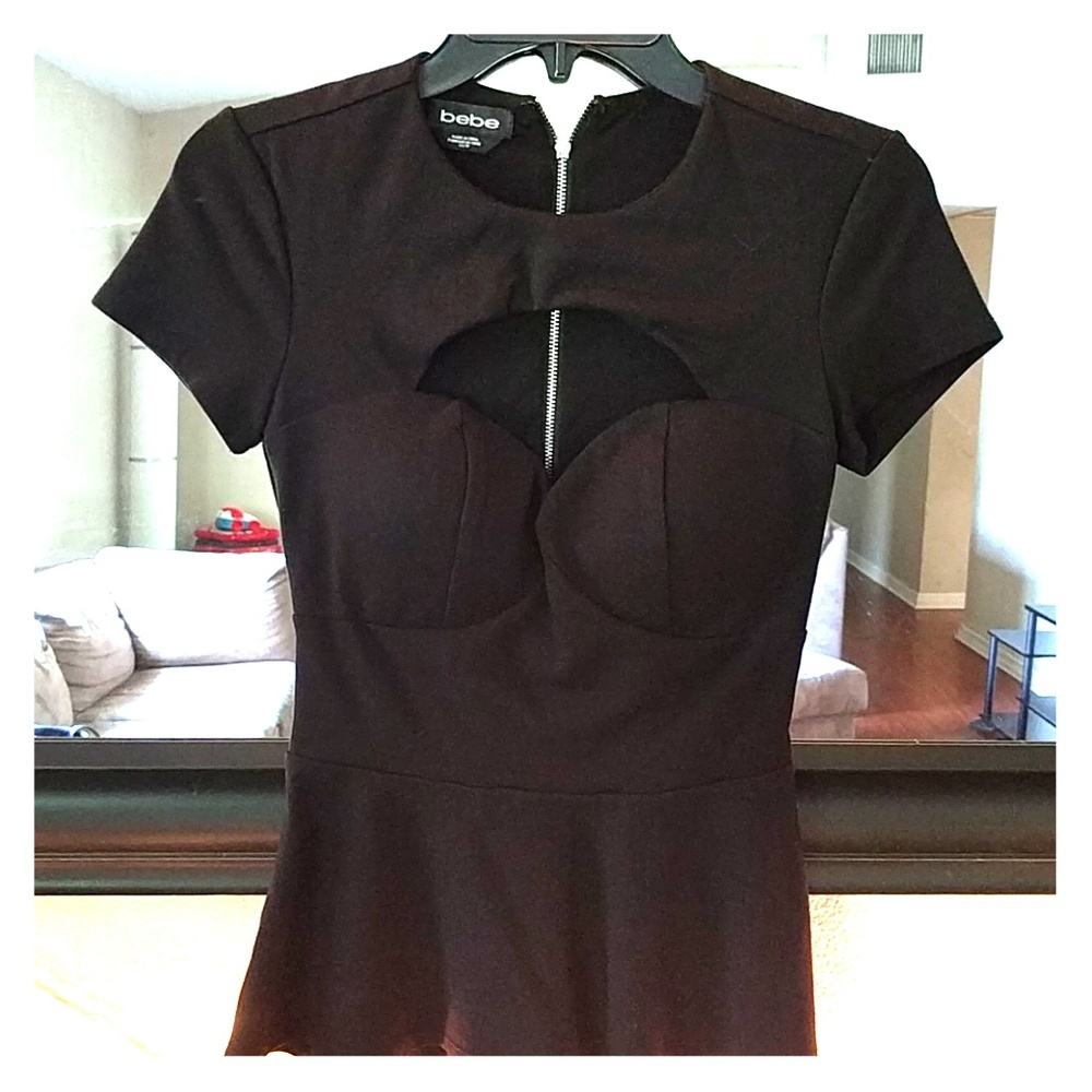 Bebe Peplum Top